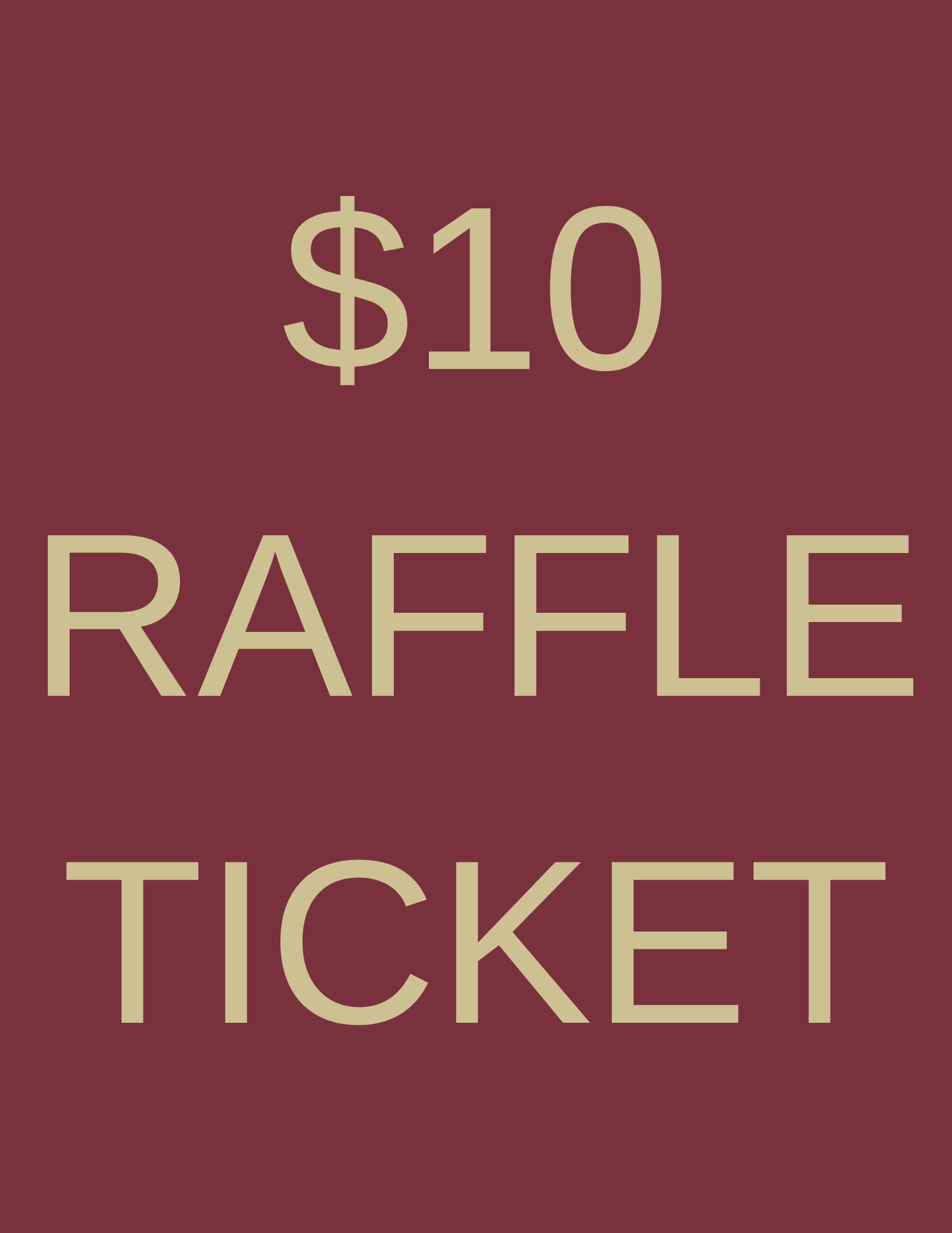 Raffle Ticket - $10
